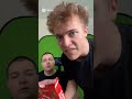 @Cruz gets mad at @steak after he steals his Strawberry Tim Cheese