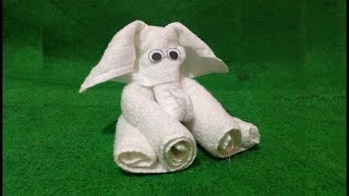 BABY ELEPHANT - MY TOWEL CREATION