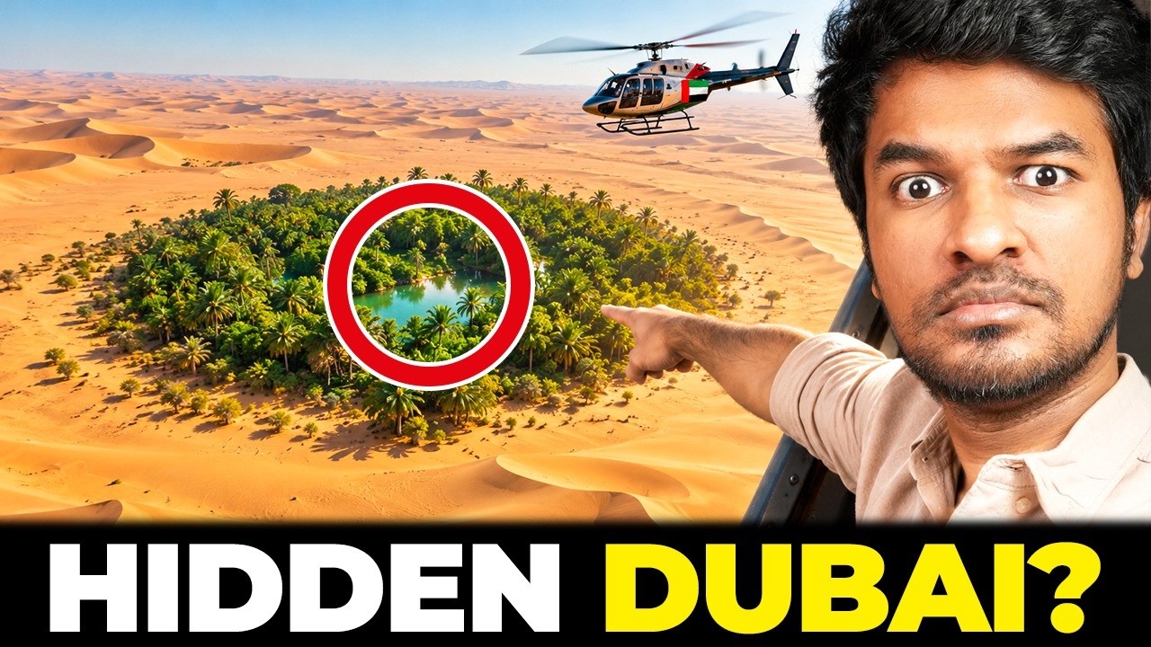 Hidden Forest in the Desert? Masaar Vlog | Madan Gowri 🖖🏻