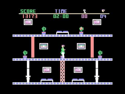 The Heist (1985, MSX, Livesay Computer Games)