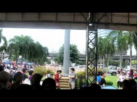 120407 KMW around the venue