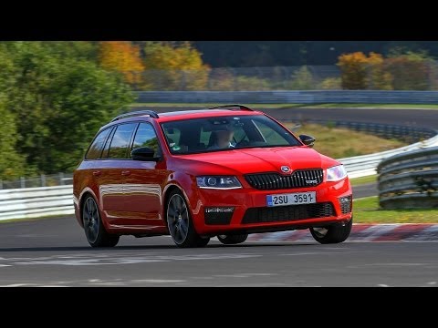 Skoda Octavia III RS TDI Combi - Nordschleife BTG, almost clean lap