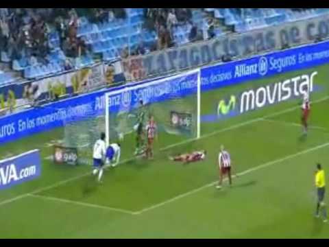 RealZaragoza.org Gol Arizmendi Zaragoza-Sporting