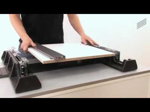 InnoFit Start :gabarit pour le montage des tiroirs InnoTech Atira HETTICH