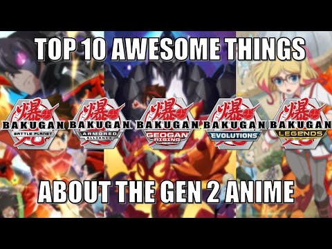 Top 10 AWESOME things of the Bakugan Gen 2 show | BakuTalk Analysis