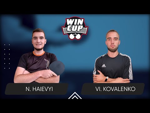 23:00 Nazarii Haievyi - Viacheslav Kovalenko West 5 WIN CUP 23.04.2024 | TABLE TENNIS WINCUP