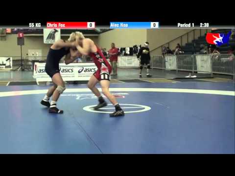 Chris Fox vs. Alec Noa at 2013 ASICS University Nationals - GR