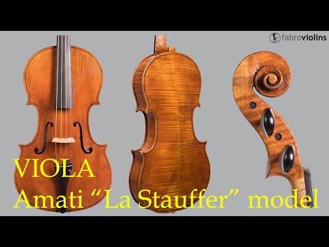 2021 AMATI "La Stauffer" Viola | Cremona | Vivaldi Violin Sonata N.8