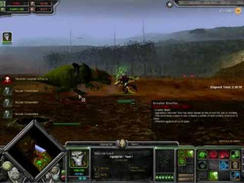 Battle of Titans:Greater Knarloc vs Necron Lord