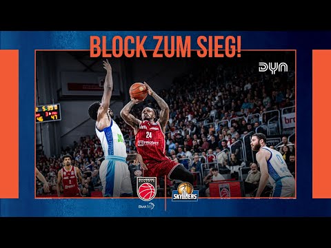 Highlights: BMA365 Bamberg Baskets - SKYLINERS Frankfurt | easyCredit BBL | Dyn Basketball