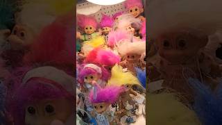 Florida thrift store finds, lots of Troll dolls.