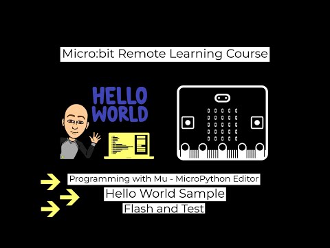 Microbit Hello World Program In Python