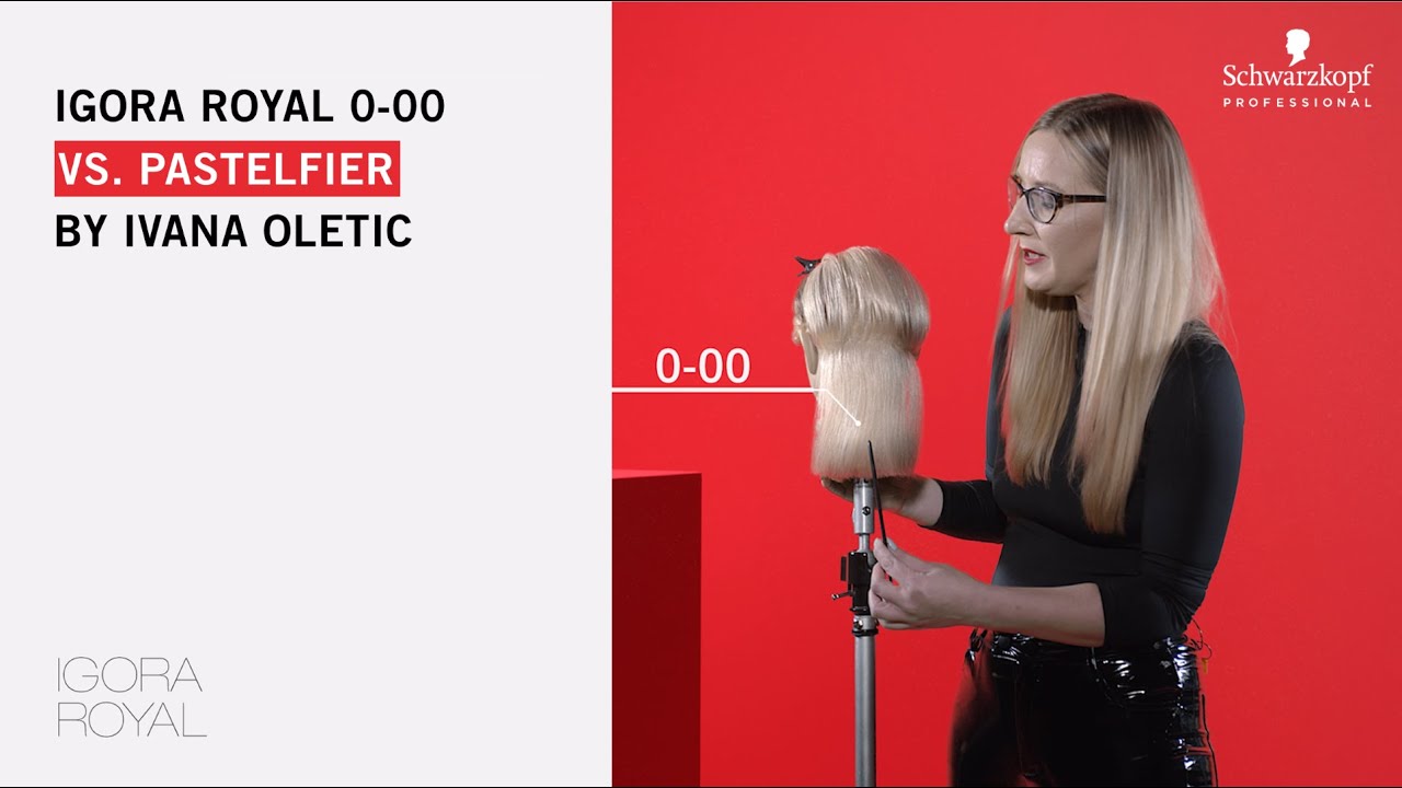 Schwarzkopf Professional Igora Royal 0-00 vs. Pastelfier with Ivana Oletić