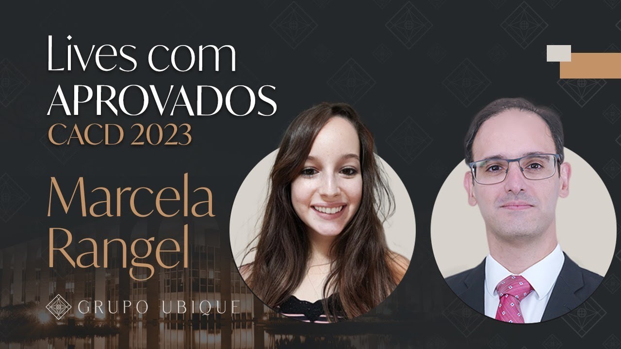 Entrevista com aprovados no CACD 2023 - Marcela Rangel