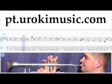 Tutorial de Trompeta The Chainsmokers & Coldplay - Something Just Like This Tablatura Parte#1