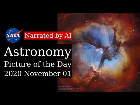 APOD: 2020-11-01 - In the Center of the Trifid Nebula (Narrated by Brian)