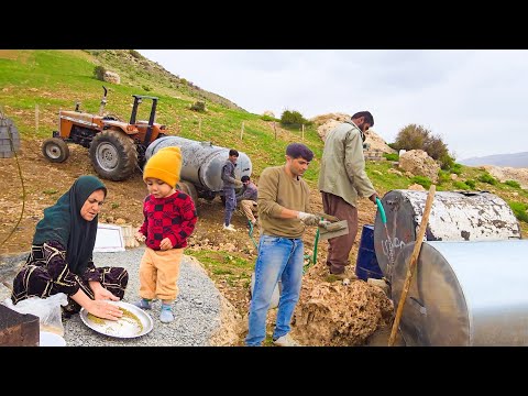 "Big Tanker Brings Water to Amir's Farm | Restoring Family's Essential Needs"