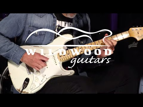 2024 Fender Custom Shop '68 Reissue DLX Stratocaster Closet Classic - Aged Vintage White | USA Maple Neck 3.6kg | CoA OHSC image 26