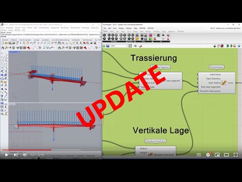 GH Tutorial Teil 23 - Update: Achs- und Überbaudefinition mit Grasshopper und SOFiSTiK