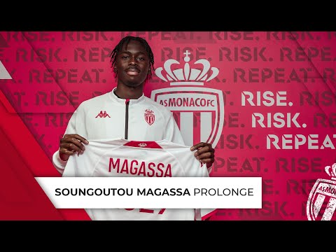 Soungoutou Magassa prolonge avec l'AS Monaco