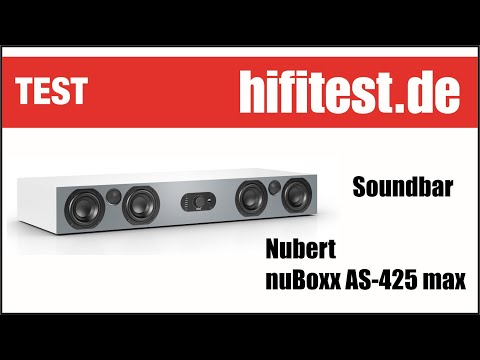 Test / Review: Soundbar Nubert nuBoxx AS-425max