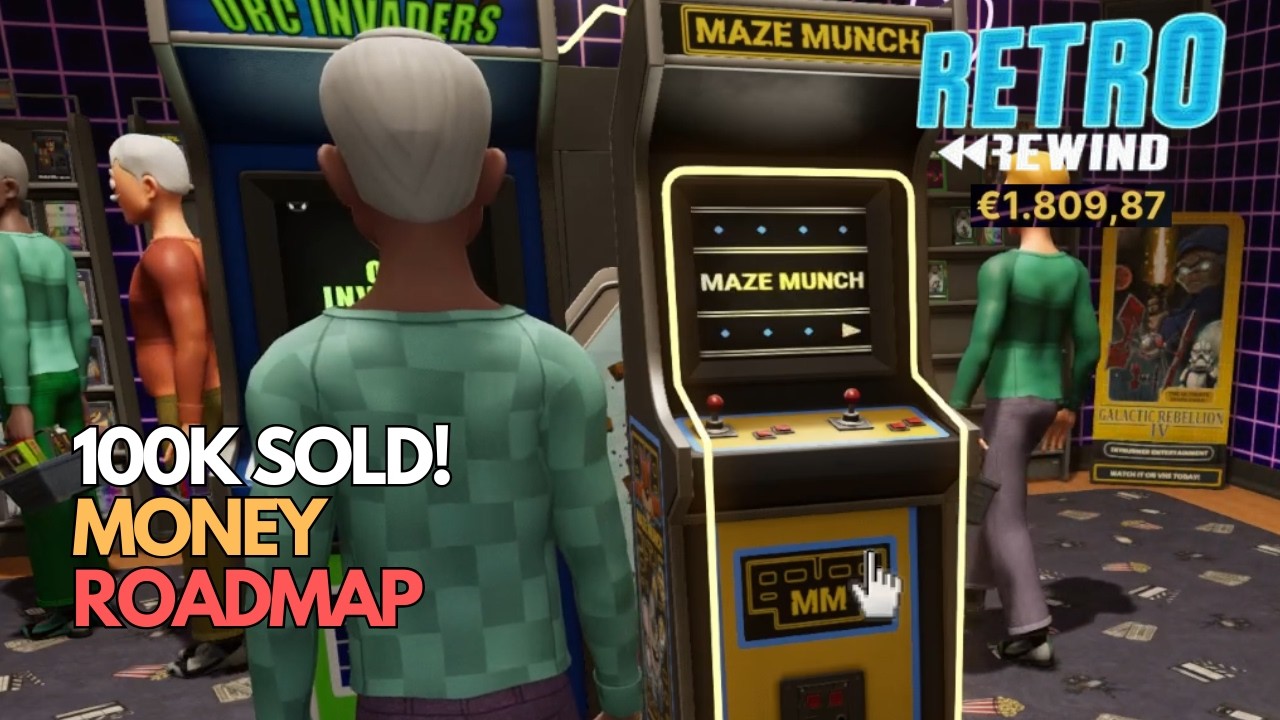 Retro Rewind knackt 100.000 Verkäufe - Roadmap, neue Features und ein paar Tipps zum Geldverdienen