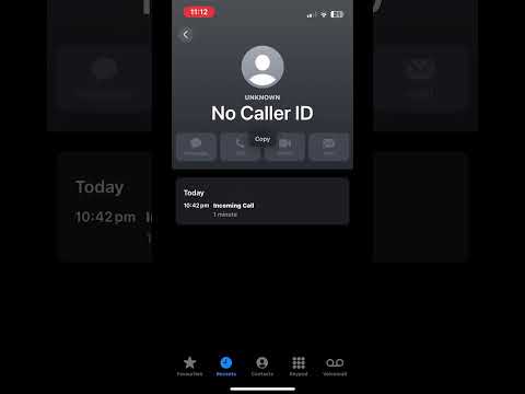 How to find a no caller ID number