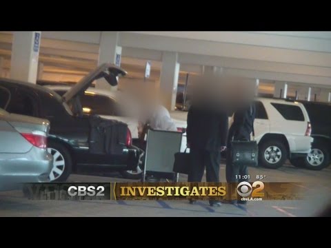 CBS2 Investigation Uncovers Dozens Of Car Service Drivers Parking In Spaces For Disabled At LAX