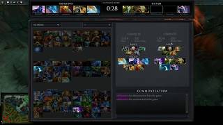 Dendi and Tobi Wan playing public games (with ENG commentaries)