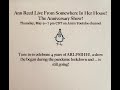 Ann Reed Live From Somewhere In Her House! The Anniversary Show, Thursday, May 9, 7pm CDT