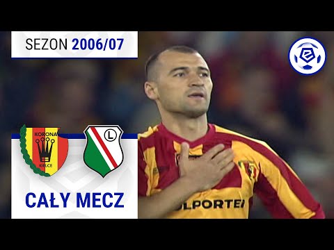 (2/2) Korona Kielce - Legia Warszawa | CAŁY MECZ | Ekstraklasa 2006/07 | 8. Kolejka