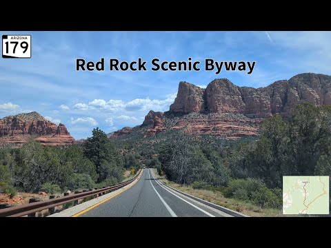 Red Rock Scenic Byway [4K] - Epic Drive in Sedona, Arizona