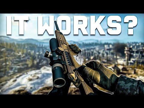 THIS IS The MOST UNIQUE Sniper Loadout in WARZONE!