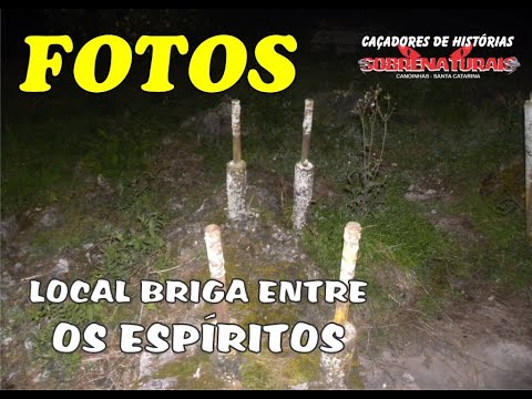 SLIDE DE FOTOS - LOCAL DA BRIGA ENTRE ESPÍRITOS