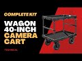 The new SHAPE Wagon 40'' Camera Cart