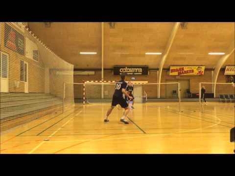 Badminton Mads og Tobias