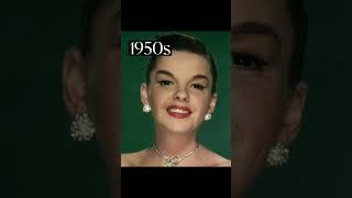 Judy garland over the years #shorts #judygarland