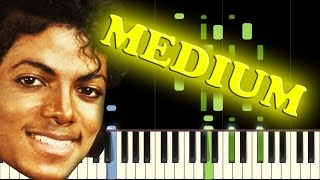 MICHAEL JACKSON - BILLIE JEAN - Piano Tutorial