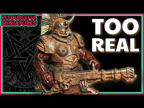 How To Paint Rust & Burnt Flesh - Trench Crusade Heretic Legion