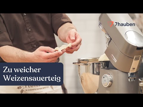 Warum wird mein Weizensauerteig viel zu weich? | Brotbacken mit Sauerteig mit Lutz Geißler | 7Hauben