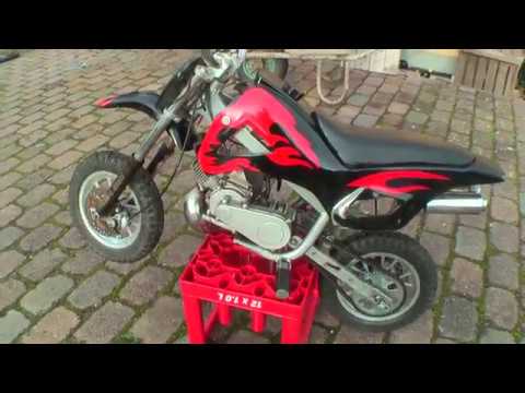 Kleines Pocket Bike ist für Kids was ganz Großes ! ! !