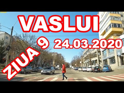 Carantina VASLUI in Stare de Urgenta COVID 19 video 24 martie 2020 Lockdown