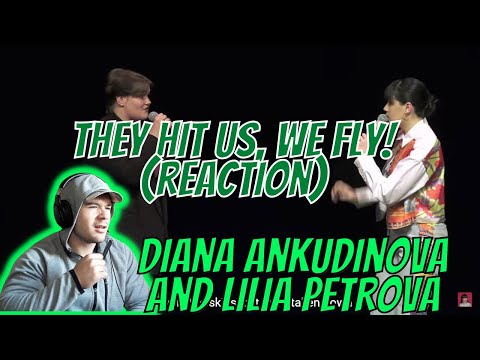 Diana Ankudinova and Lilia Petrova - They Hit Us, We Fly (Reaction)