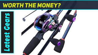 CKJJZY Carbon Fiber Baitcasting Rod: The Ultimate Portable Fishing Powerhouse!
