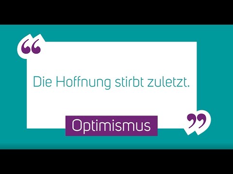Resilienzfaktoren - Optimismus