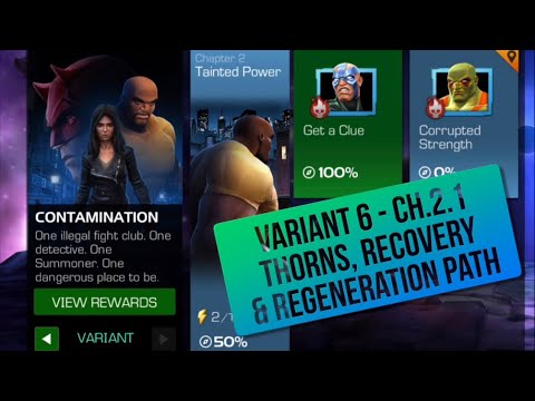 Variant #6 Ch.2.1 vs Mr Sinister, Red Hulk, Vision, OML, Ghost, Voodoo, Aarkus, SL, Electro | MCOC