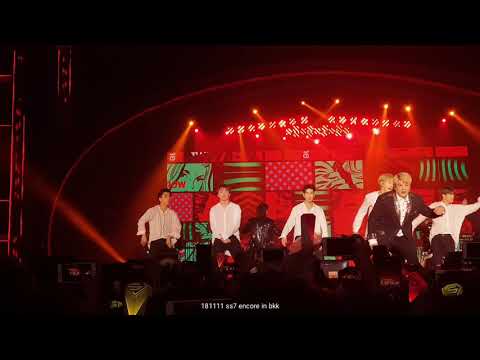 (Fancam) 181111 SS7 Encore in BKK