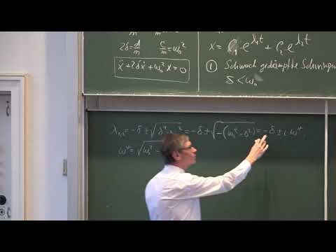 VL20  Prof. V.L. Popov: Kinematik und Dynamik. Gedämpfte Schwingungen