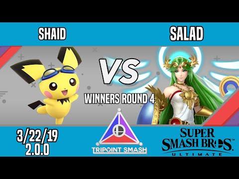 Tripoint Smash 53 - Winners Round 4 - Shaid(Pichu) Vs. Salad(Palutena)