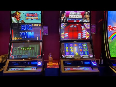 £500 JP FOBT Arcade Session Pt 3/4 - BIG GAMBLES – Michael Jackson, Kings Honour, Sun Kissed + More